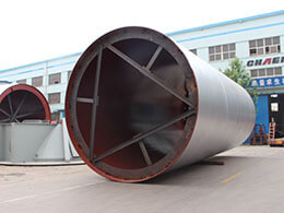 Rotary kiln shell fabrication