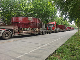 10 pieces of rotary kiln tyres delivered