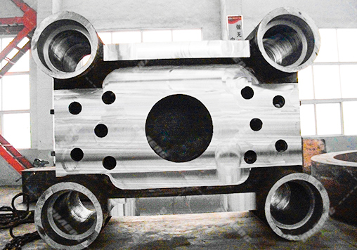 Hot die forging slider