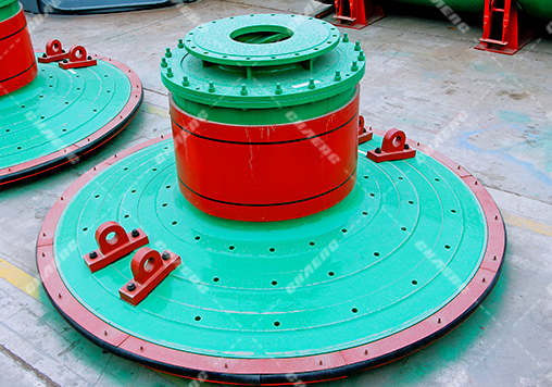 Ball mill head