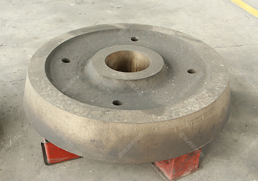 Rotary kiln thrust roller