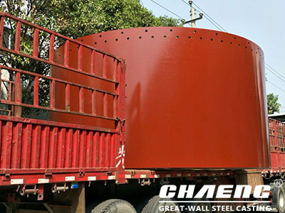 Φ4.8×2.47m rotary kiln shell for Jiangxi Wannianqing Cement