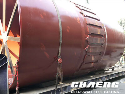 Φ4×6.84m rotary kiln shell for Lafarge Holcim Cement