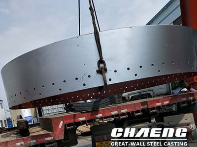 Φ4.8×8.50m rotary kiln shell for Taiwan Cement