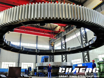 Girth gear for Jiangsu cement company