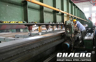 Edge planer of 16m in length